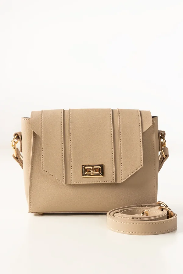 Cross Beige Body Bag